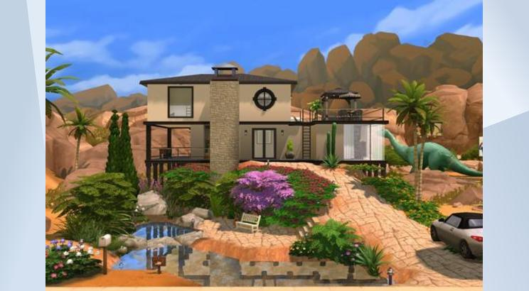 designbypepper's tweet photo. Check out this lot in The Sims 4 Gallery! - #modern #oasis design by #marjia https://t.co/GfDvd8qfU0 https://t.co/RcKSSaBvie
