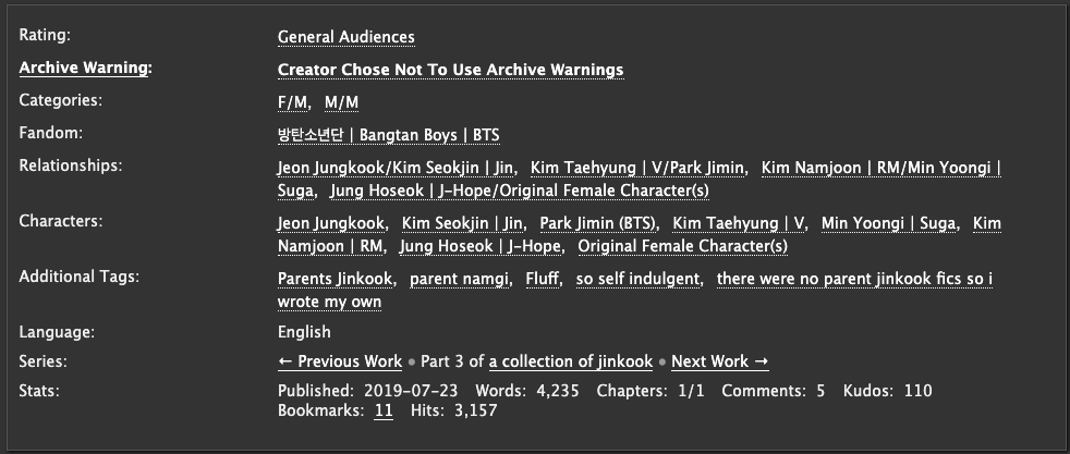 jinkook fics & aus tweet media