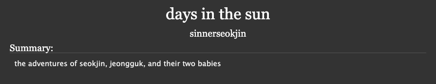 jinkook fics & aus tweet media