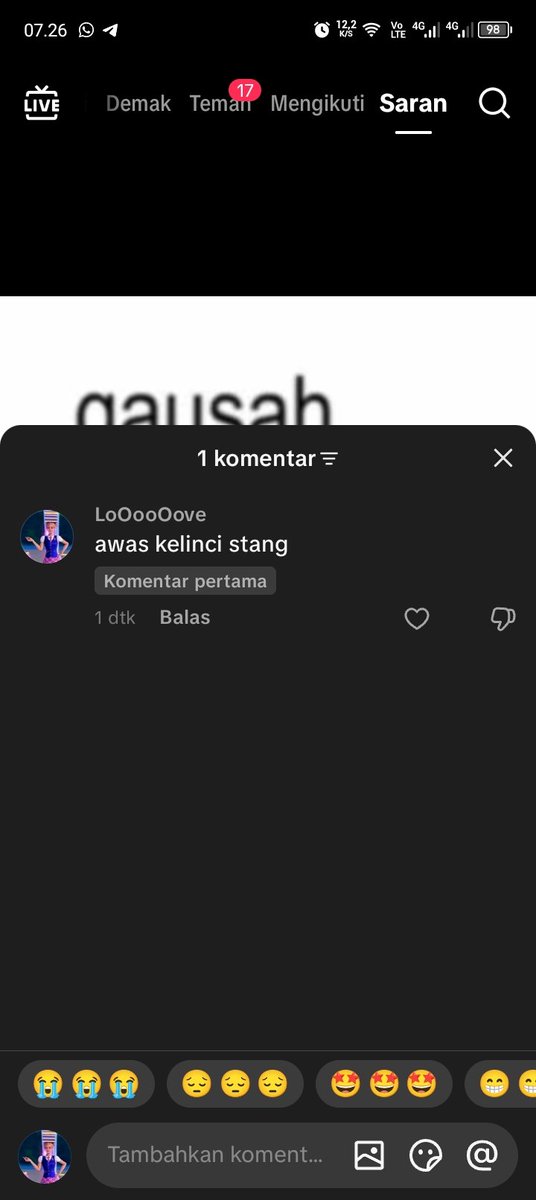 imsowrey's tweet photo. knp yh jari ini tuh busuk bgt, niat ngetik kekunci stang malah kelinci stang https://t.co/vWOxTR93je