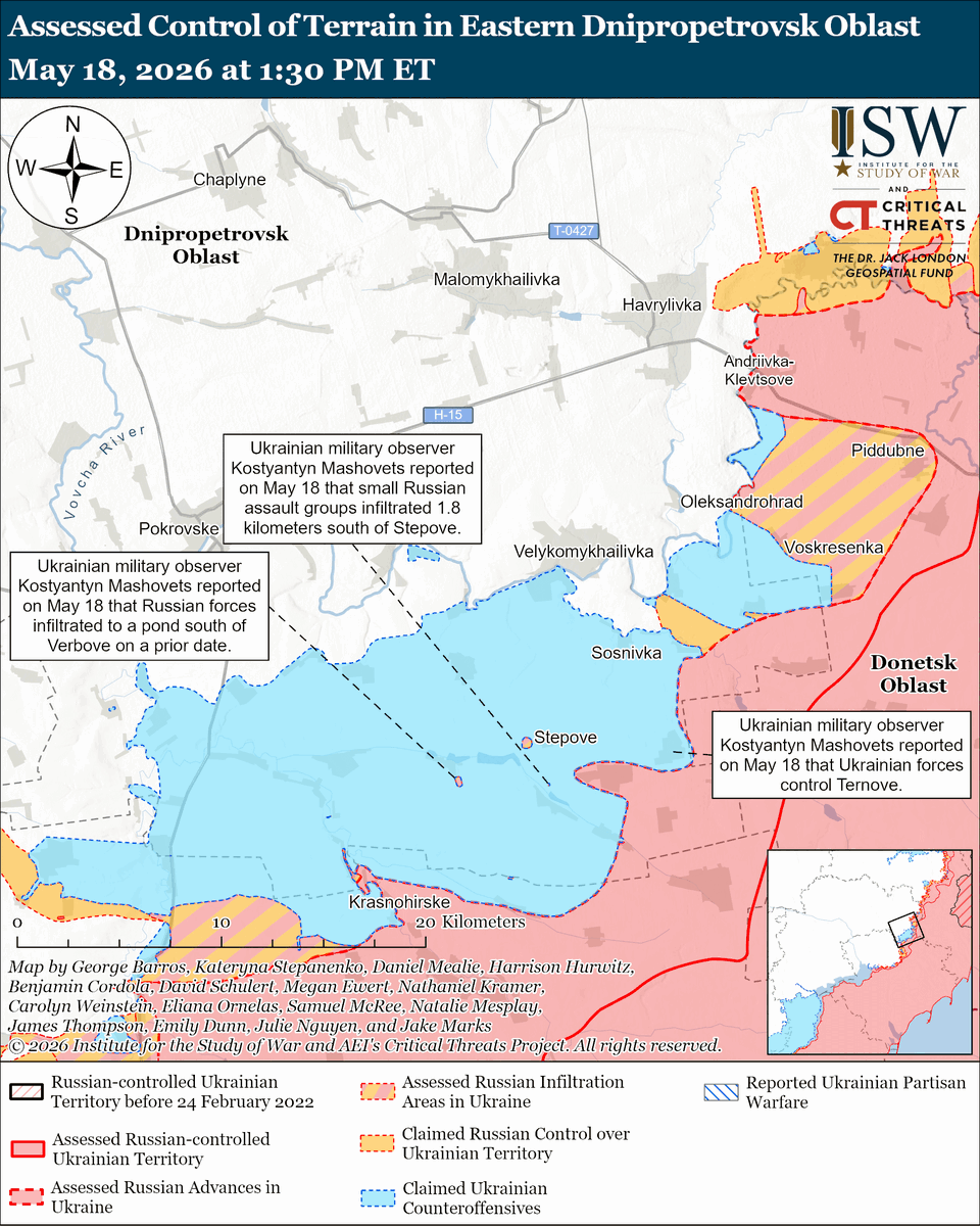 Institute for the Study of War tweet media