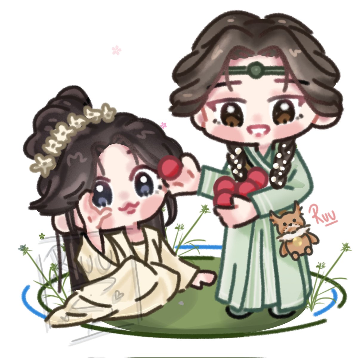 Ruuchieve's tweet photo. Lu Wuyi & Ji Ling from veil of shadows
#luwuyi #jiling #fanartㅤㅤㅤㅤ https://t.co/5RWQlh6iTs
