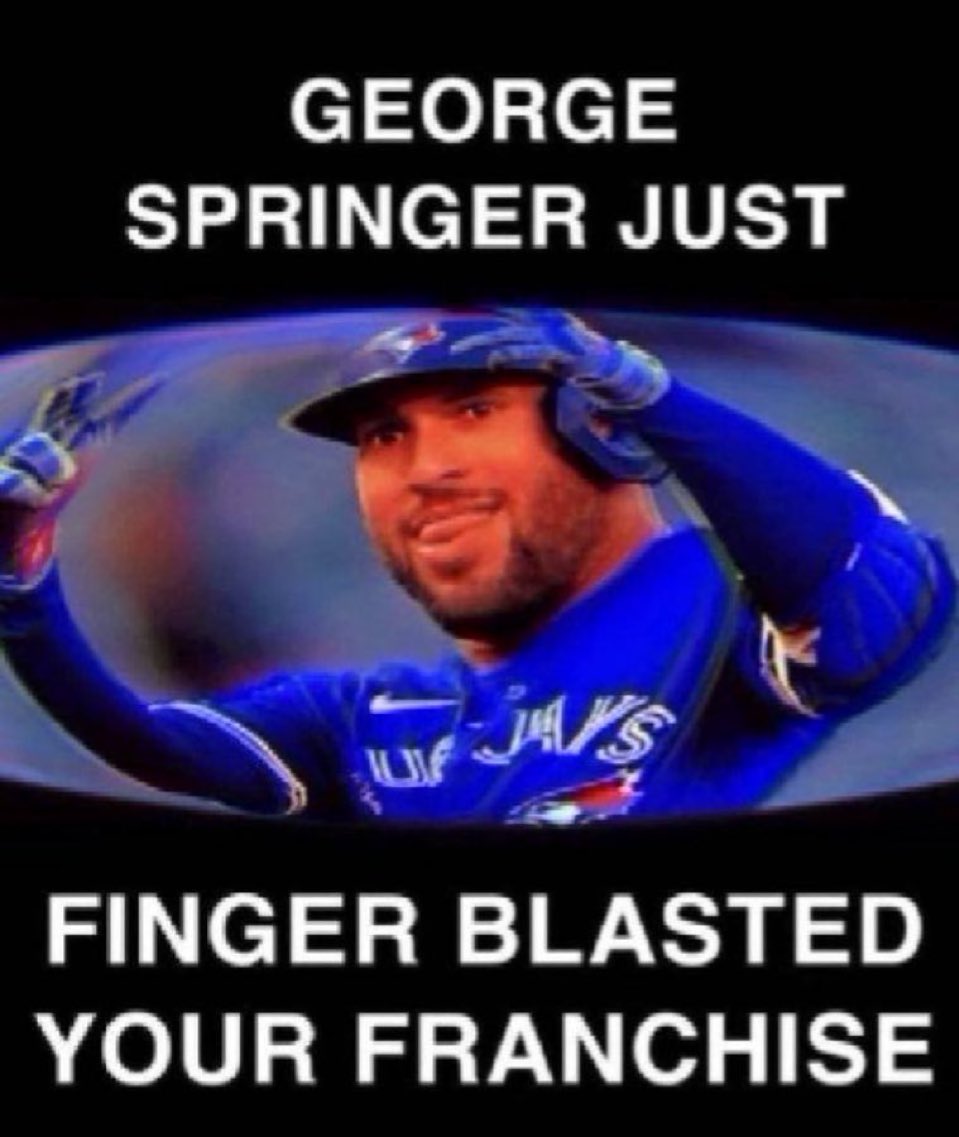 Gate14Pod's tweet photo. WELCOME BACK GEORGE SPRINGER https://t.co/QS9Yqo35bp