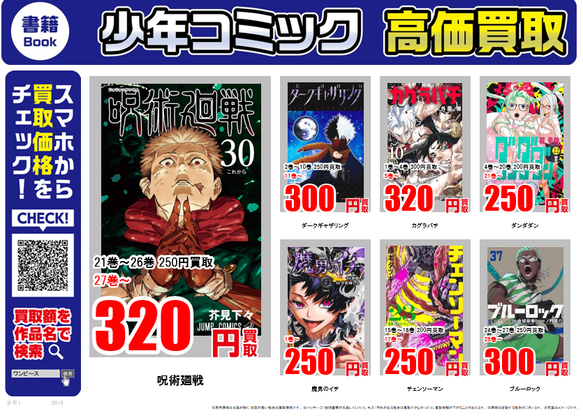 少年・少女コミック ｜高価買取情報 古本市場では話題の少年コミック