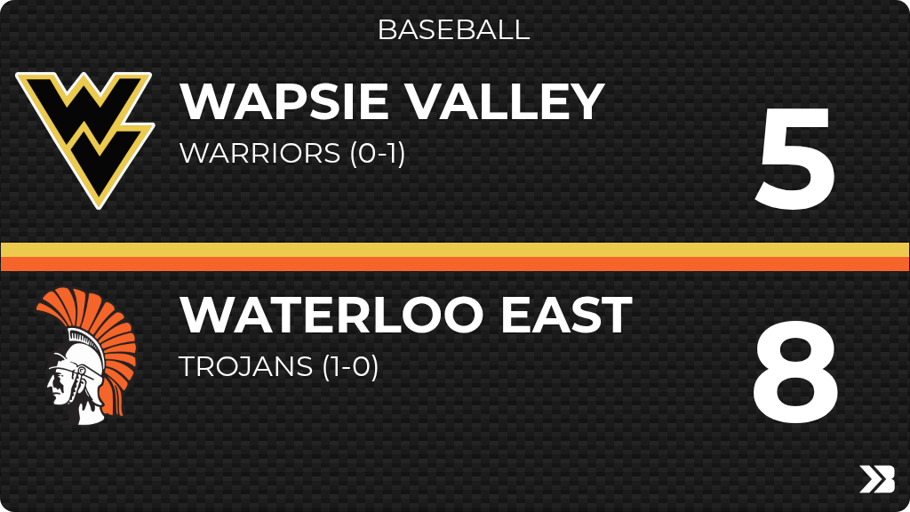 Wapsie Valley Baseball tweet media