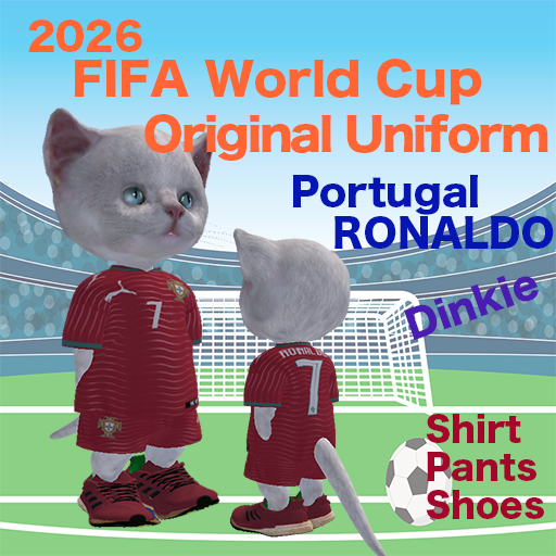 Hanahana_Hax's tweet photo. #TINYLAND よりお知らせです
#FIFA #WorldCup #Uniform #Ronaldo #Portugal 作ってみました
https://t.co/XwhGnZlB2k
https://t.co/whZYGB0Bsc https://t.co/n6Av11G7d9