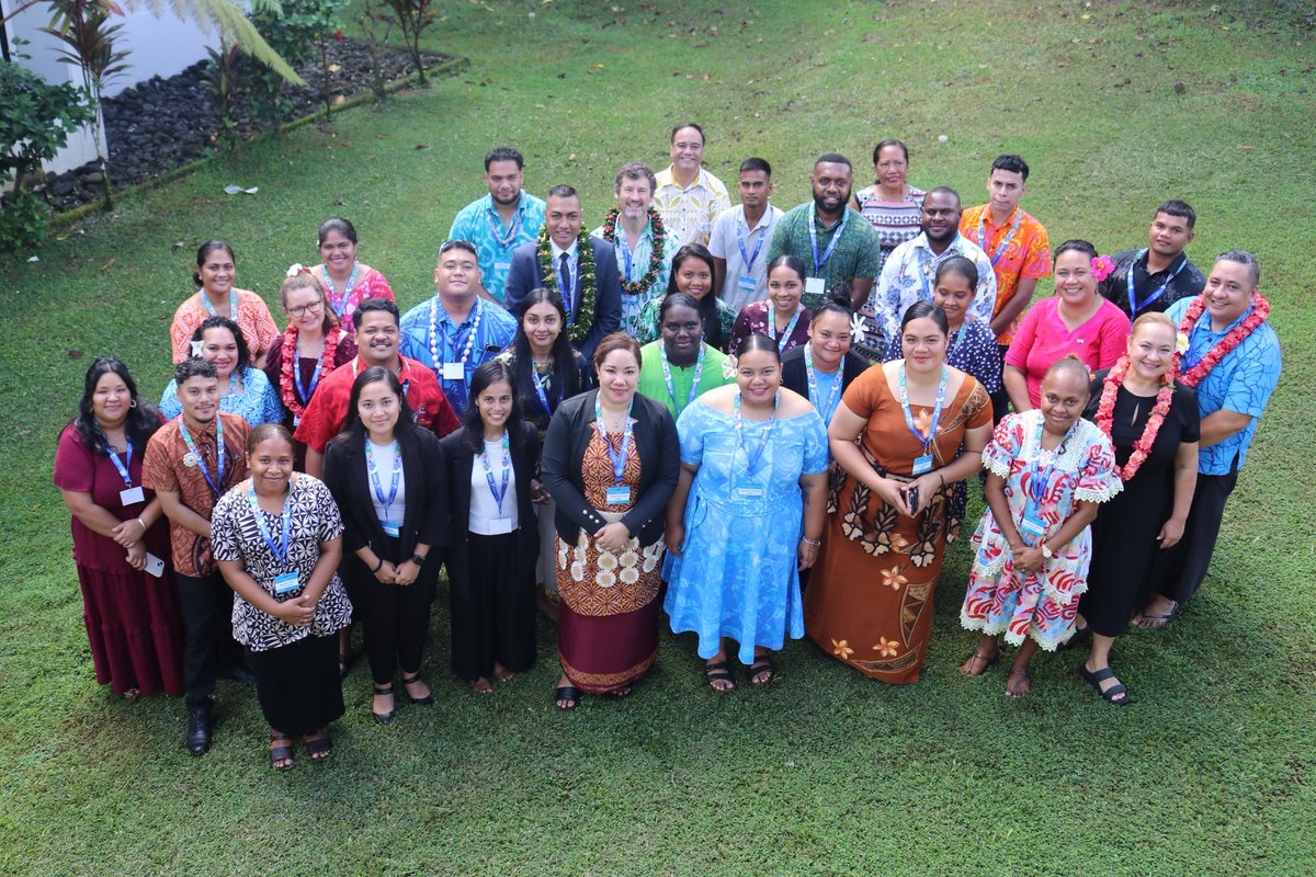 UKinTonga's tweet photo. 📷 Through UK International Development, the United Kingdom is supporting the next generation of Pacific leaders by strengthening their capacity to engage effectively in global climate negotiations.

PC- SPREP https://t.co/M7Bi3jflVt