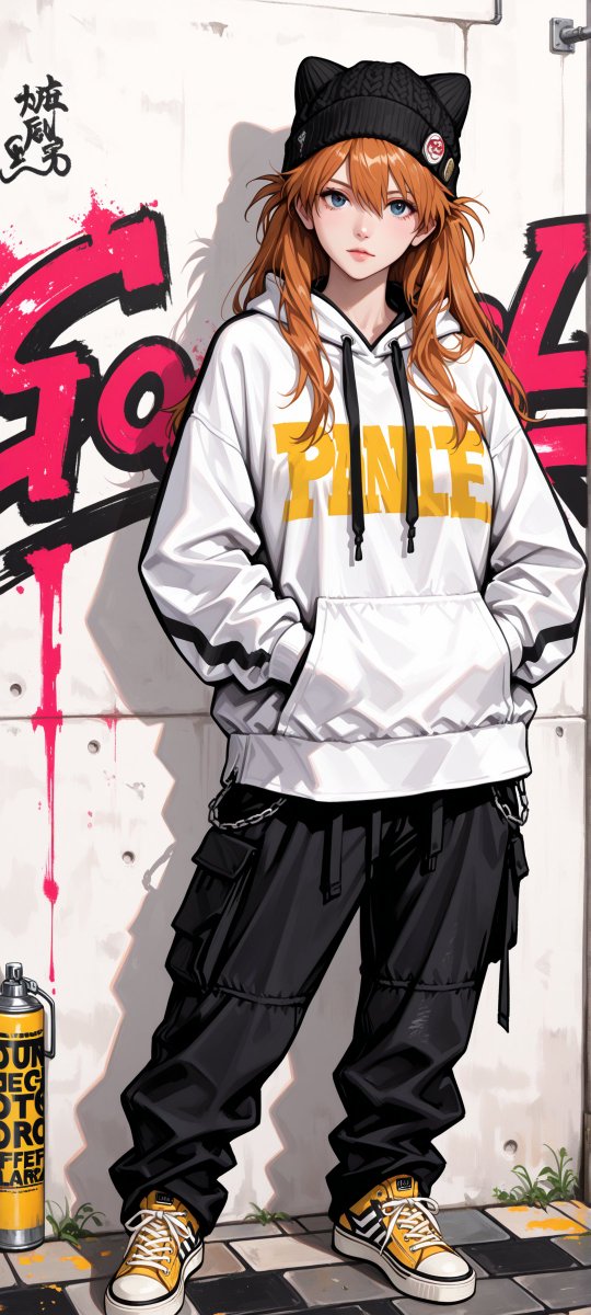 oneesan_aiart's tweet photo. Asuka Langley looks effortlessly stylish even in her casual outfit ❤️ #AsukaLangley #Evangelion https://t.co/kaWf5A0uO8