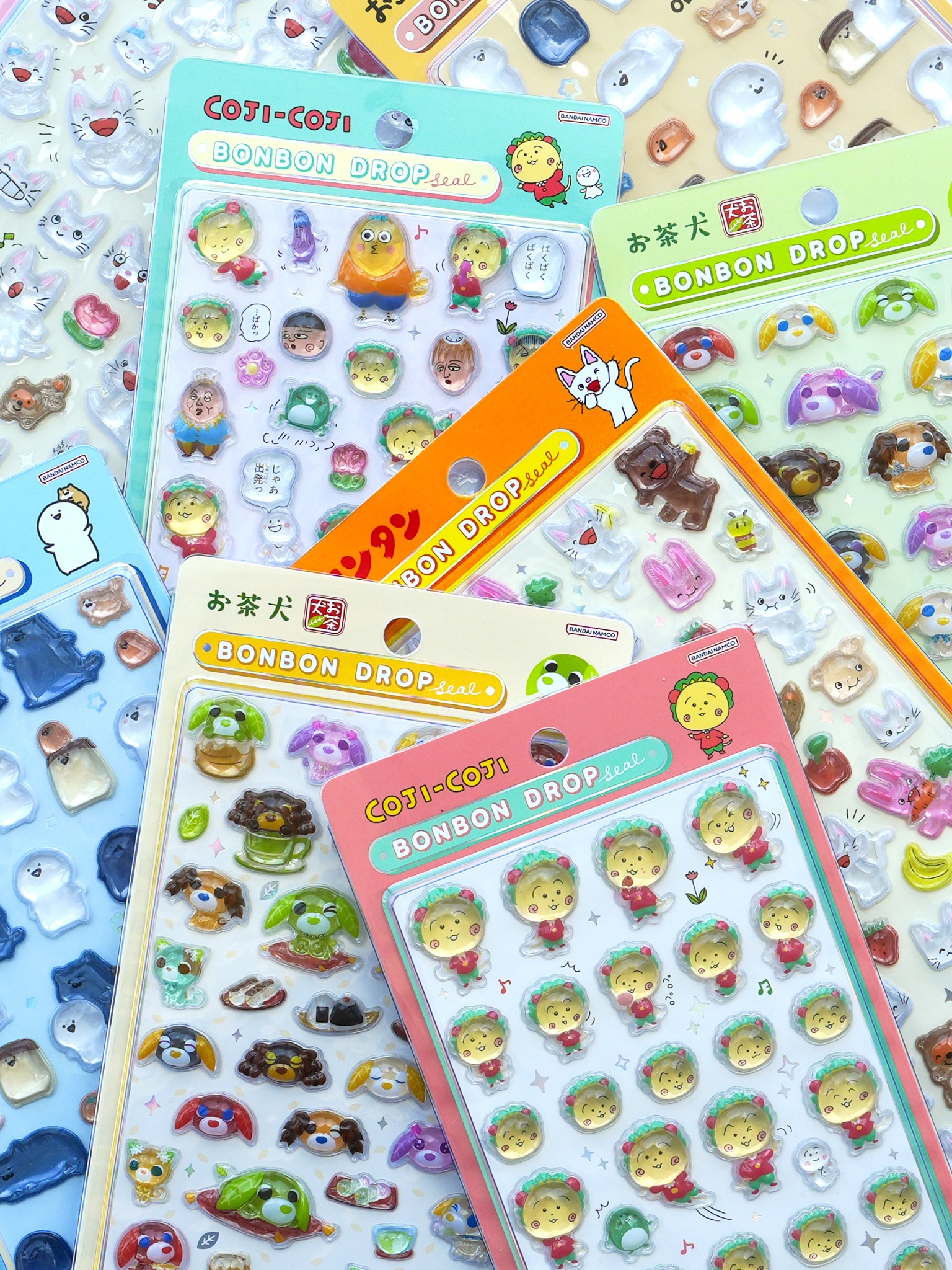 【正規品】新作　ボンボンドロップシール　ノンタン　お文具　コジコジ　お茶犬 ボンボンドロップシール【公式】 on X: 
