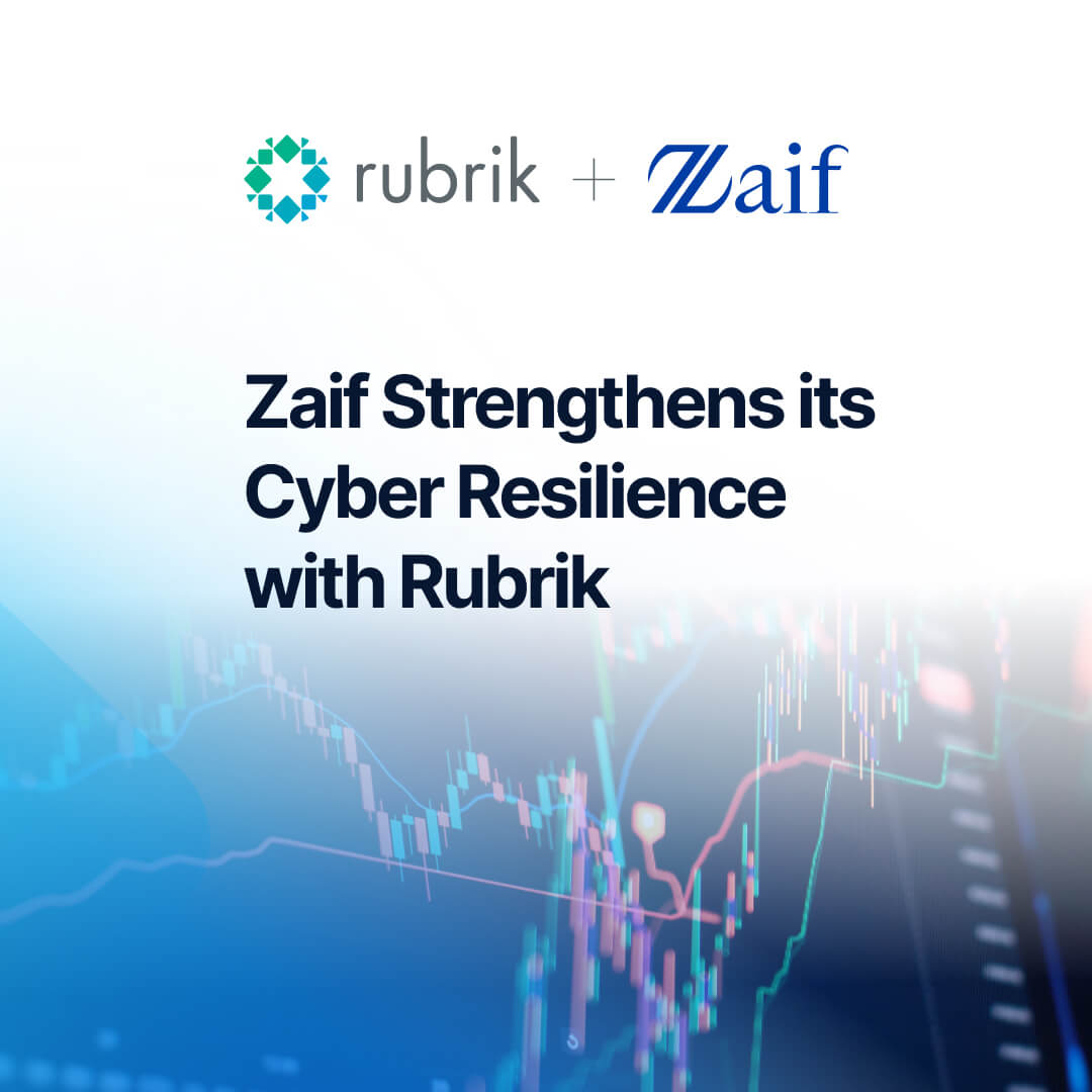 rubrikInc's tweet photo. Recognizing a critical need for a #ZeroTrust data protection strategy, Zaif chose Rubrik Security Cloud in order to strengthen their cyber resilience and pursue an approach that assumes breach. 

Learn more 👉 https://t.co/EfIk0yvTpl https://t.co/GHA0VoxHIr