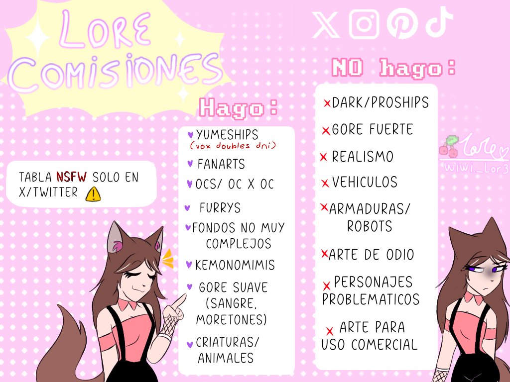 ValenLore3's tweet photo. + me haría muy feliz <3
.
.
Esto solo esta disponible para Argentina!
En un futuro ojalá podre comisionar a otros paises
.
.
Cualquier intento de scam será un bloqueo instantáneo ⚠️
#comisiones #opencomisions #drawing #draw #artcomision https://t.co/K6XzAApLrD