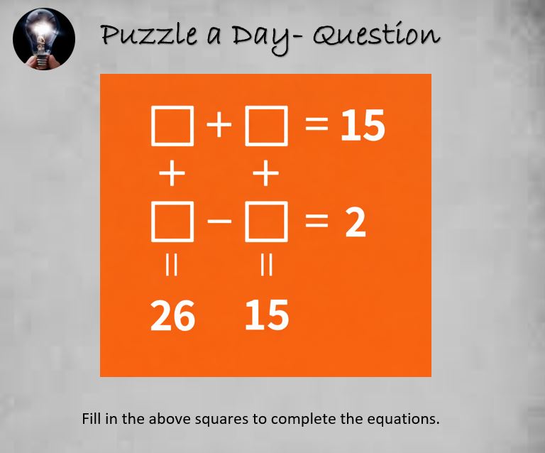 Puzzle a Day tweet media