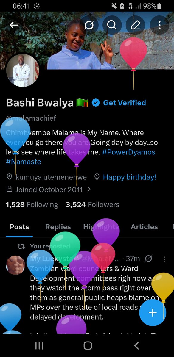 Bashi Bwalya 🇿🇲 tweet media