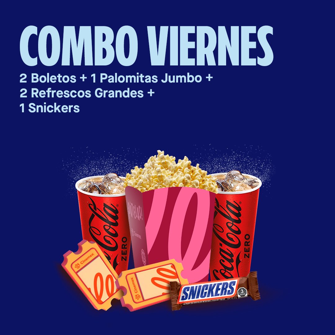 Cinemex tweet media