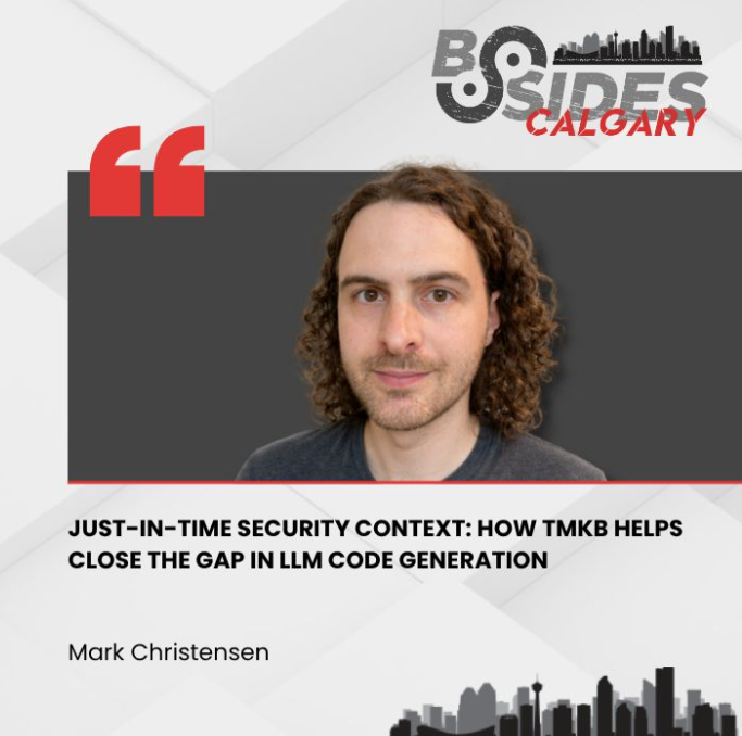 bsides_calgary's tweet photo. 🎤 BSides Calgary 2026 | Speaker Highlight

Featuring Mark C. — one of the voices you’ll want to hear this year.
Make sure you’re in the room.

🎟️ Tickets: https://t.co/pBEfZD0F8R

#bsides #bsidescalgary #cybersecurity #community #infosec #yyc https://t.co/Rbgcco1sq5