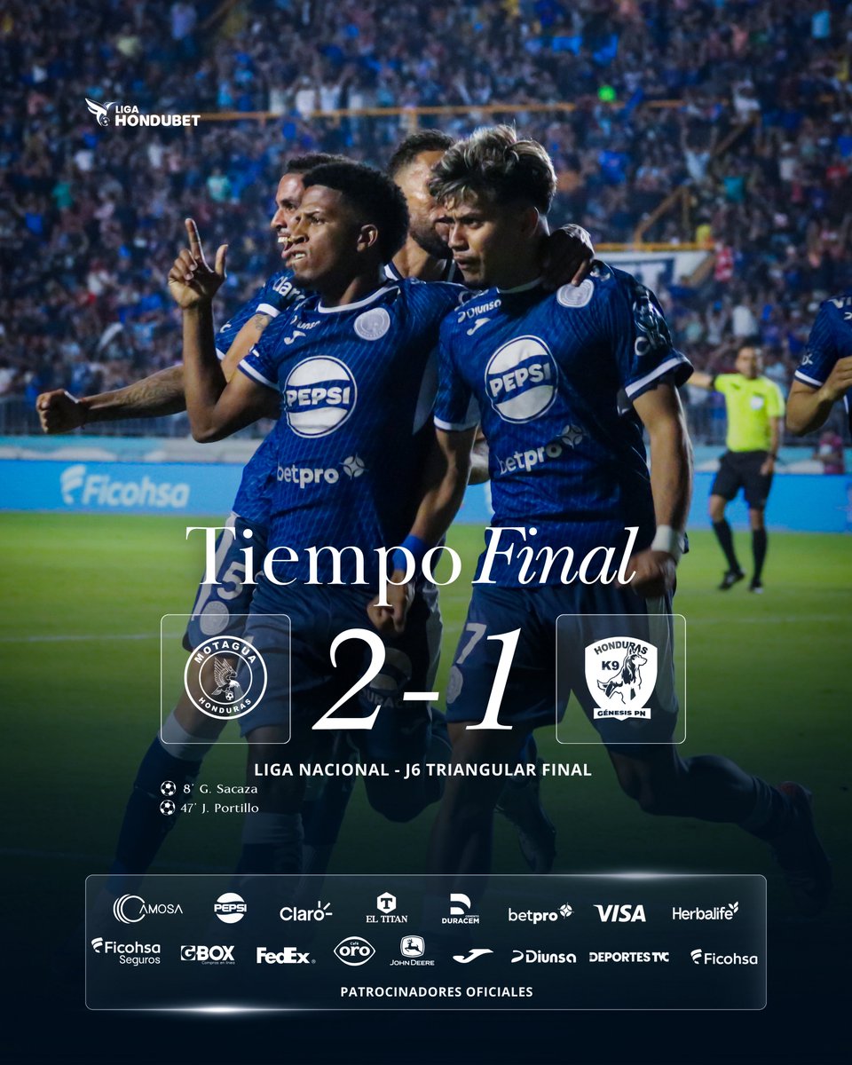 MOTAGUAcom's tweet photo. 👉🏼 SOMOS FINALISTAS 🦅

#MotaguaVsGénesis  #MonumentalDesde1928 https://t.co/Ij5vP0WveF