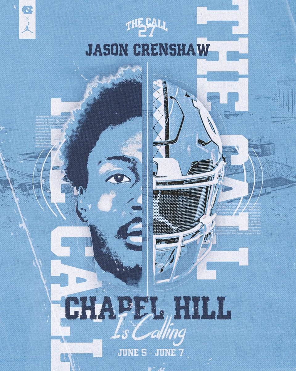 g0shaw's tweet photo. Countdown officially on ⏳ Chapel Hill in June. Ready to get back around the program. 🐏 #TheCall27 @bobbycarr11 @Madhousefit @JamieLee601 @JoeAnile @CoachMarlonBush https://t.co/udZOFL4Lov