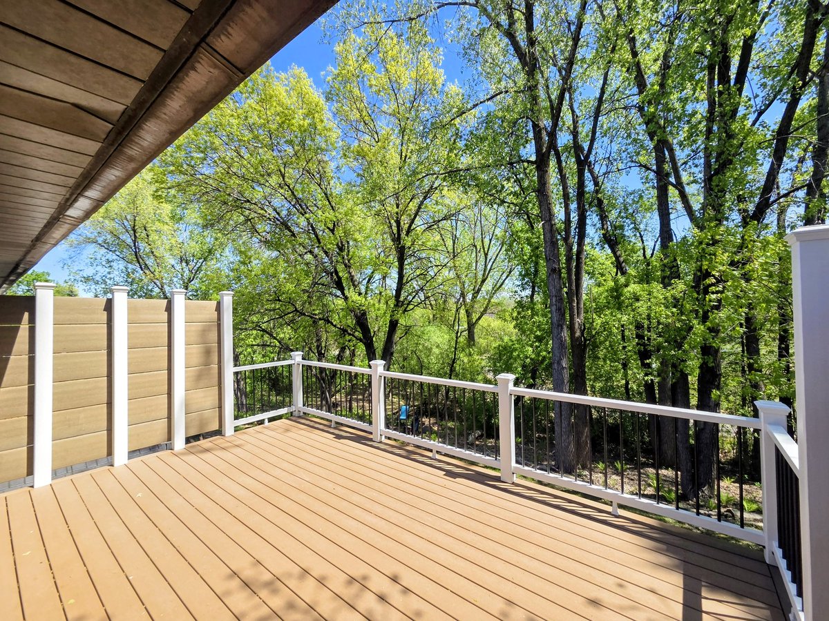 WealthWellDone's tweet photo. @realfrugalmogul I just finished the deck renovation above the patio this weekend.  Final permit inspection is tomorrow afternoon. https://t.co/mp1an95Yx7