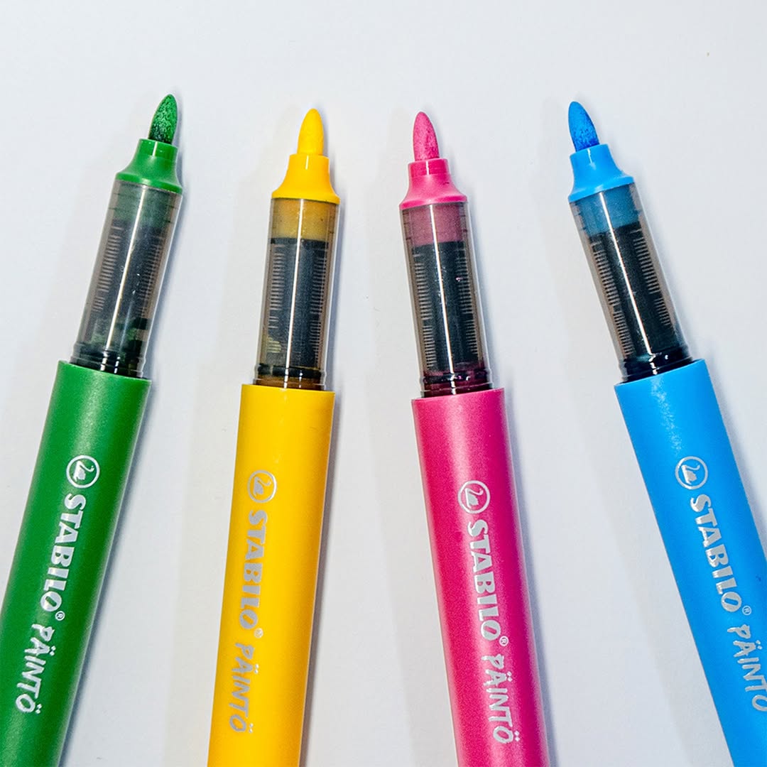 STABILOPH's tweet photo. 🎨 POV: Your art project just got a major glow-up. 

Create on canvas, glass, wood, stone, and more with 
vibrant, quick-drying colors that pop on almost any surface. ✨

Perfect for journaling, DIYs, tote bags, and all your creative ideas💯

#stabilopainto #painto #creativetok https://t.co/p6npKSUoXB