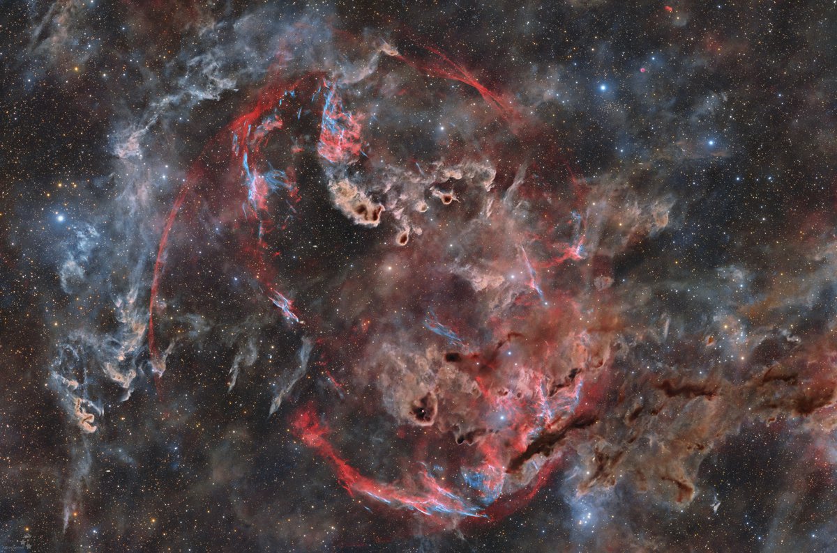 zwoastro's tweet photo. 3 months. 90+ hours. One incredible supernova remnant.

This ambitious project by Mateusz Wiśniewski captures the faint and enormous SNR G156.2+5.7 using over 90 hours of HaOIIILRGB data collected across three months under Bortle 4 skies in Poland.

ZWO ASI2600MM Pro 

#ZWO https://t.co/Icn6KXg8EH