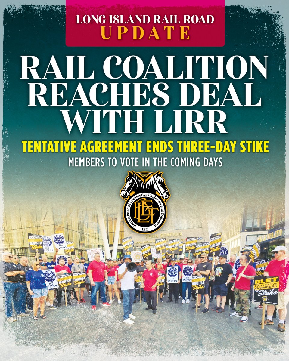 Brotherhood of Locomotive Engineers and Trainmen tweet media