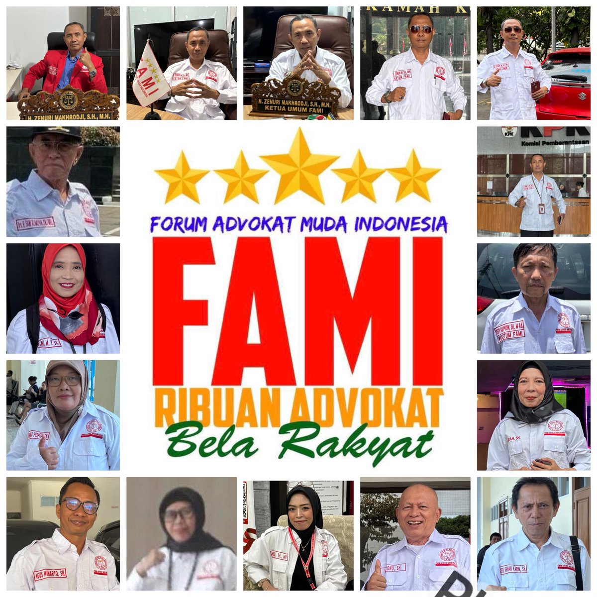 AdvokatZenuri's tweet photo. Tetap Semangat dan YAKIN SUKSES SEMUA ADVOKAT FAMI👍👍👍👍👍🇮🇩 https://t.co/xbpKvSSCLl