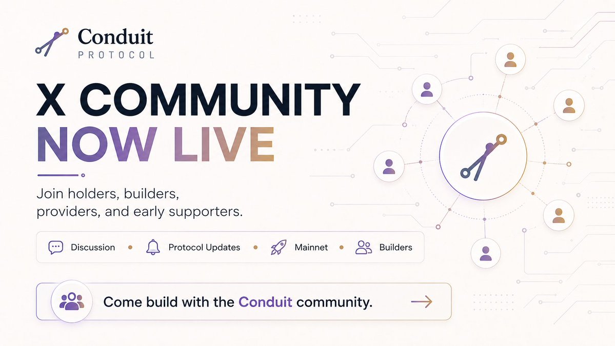 Conduit Protocol tweet media