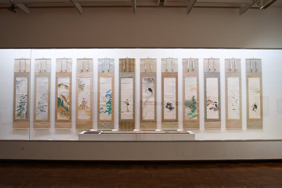 小村雪岱展後期展示(5/8〜6/7)の見どころ3】5/19(火)〜《十二ヶ月連幅