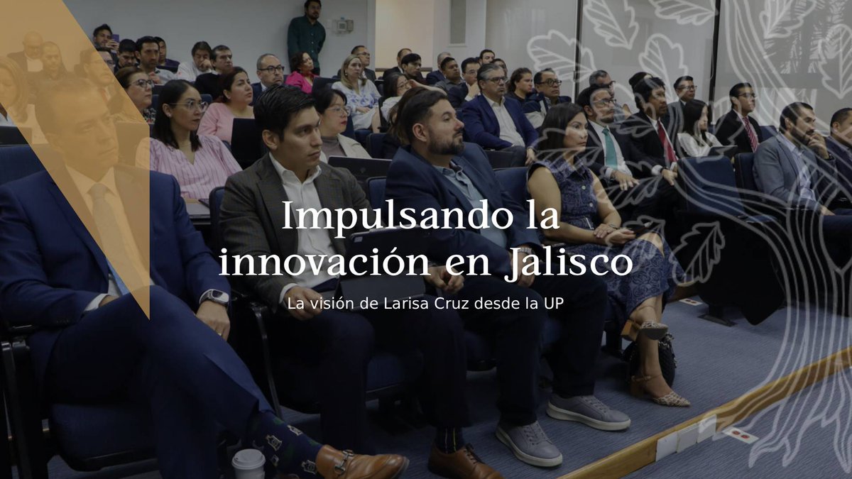 InvestigacionUP's tweet photo. ¡Impulsando el futuro de Jalisco! Con una visión de colaboración estratégica, Larisa Cruz trabaja en consolidar mecanismos para la captación de fondos estatales destinados a la investigación e innovación tecnológica y empresarial. 🚀📈

Nota completa: https://t.co/t67j6UpTAC https://t.co/C8brRrP4qC
