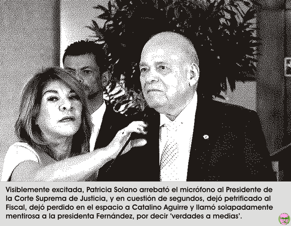 pedrorafaelgd's tweet photo. PERDIDO
Perdido en el espacio y viendo al infinito... quedó Catalino Orlando, luego que la astuta Patricia Solano le arrebatara el micrófono y diciendo con sus hechos -Cállese señor, ud. ya no puede más, la cosa es así-.  Una muestra mas de que la Corte se cae a pedazos. https://t.co/v2SFaEkxAe