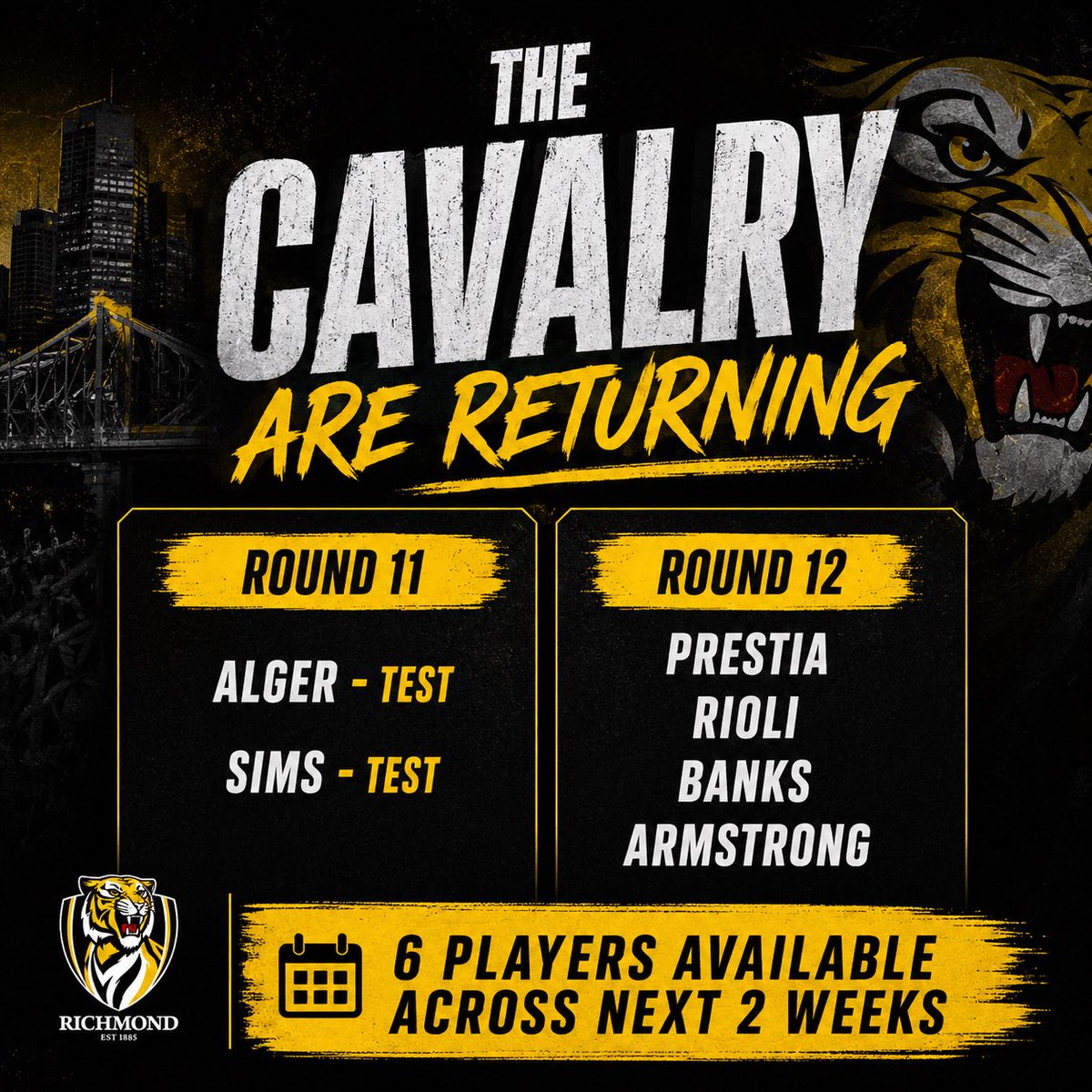 Tigercast tweet media