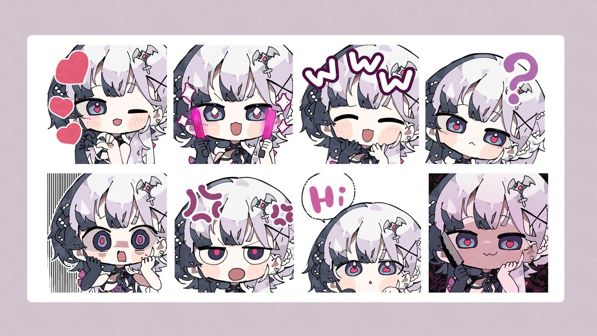 💜🔪 #Skeb 