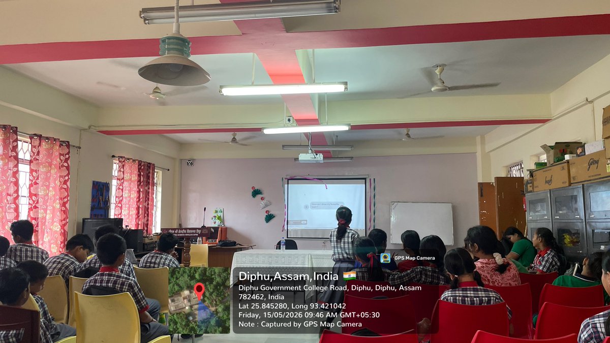 kvdiphuofficial's tweet photo. Day 3: 15.5.2026 , Friday
BHARTIYA BHASHA SUMMER CAMP IN PM SHRI KV DIPHU 
Art (Music/ Dance/ Painting)
@GuwahatiKvs https://t.co/bcuuJDcep1