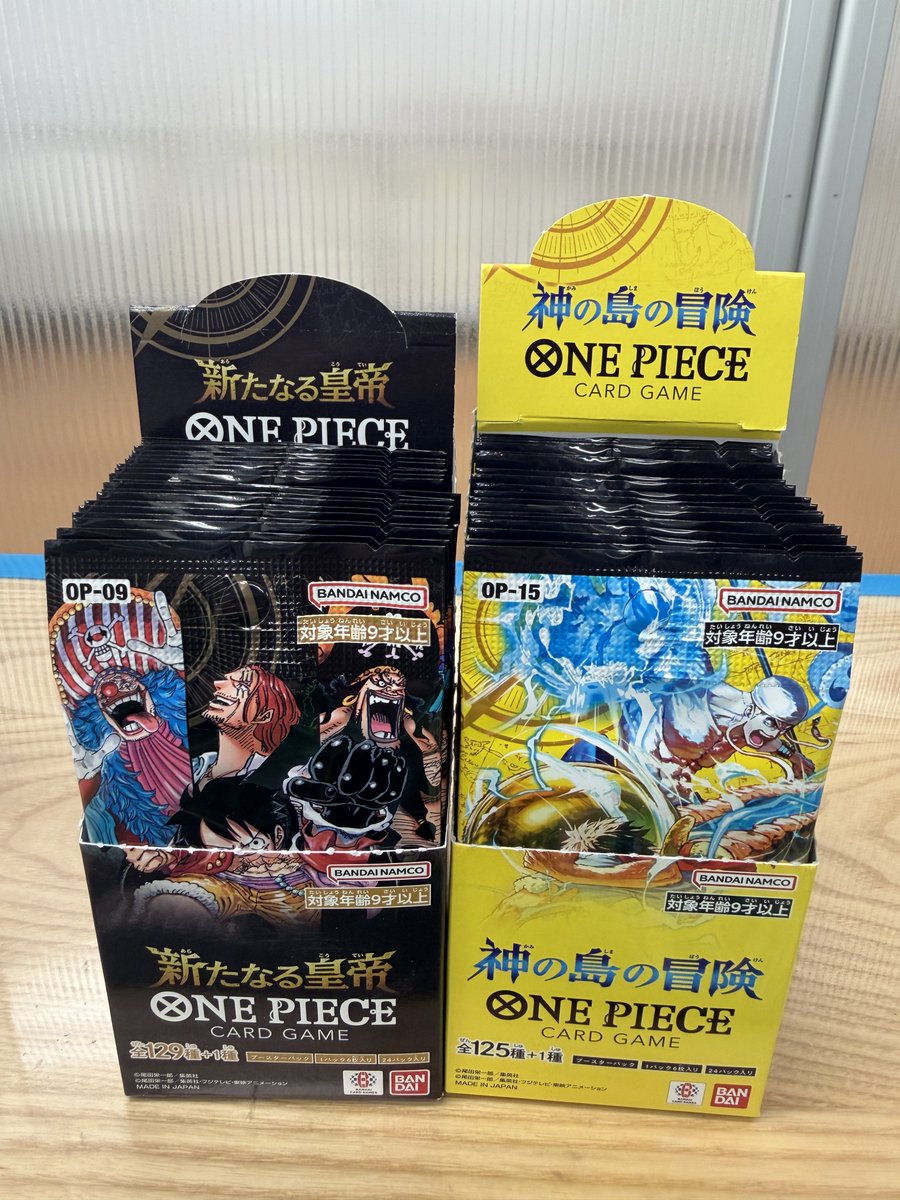 ワンピースカード パック定価販売中！🔥 ただいま秋葉原店頭にて定価で