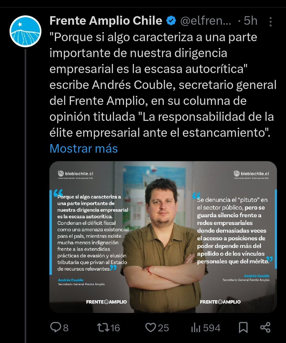 🇨🇱🖐️Ma®️cela Paz💚🇨🇱 tweet media