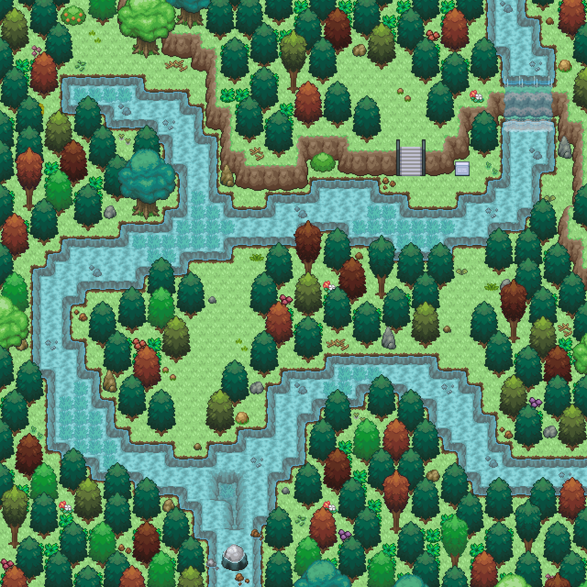 AsInfinity_Rod's tweet photo. Preliminar del Río Amazonita creado en el stream de hoy 👀 https://t.co/oKz6HSsbtw