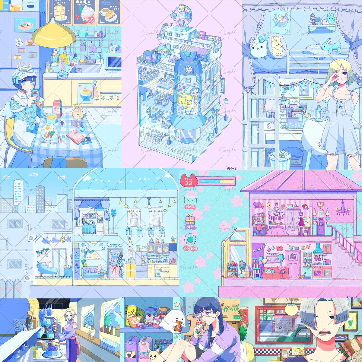 しばた💜5/17コミライ名古屋D27 tweet media