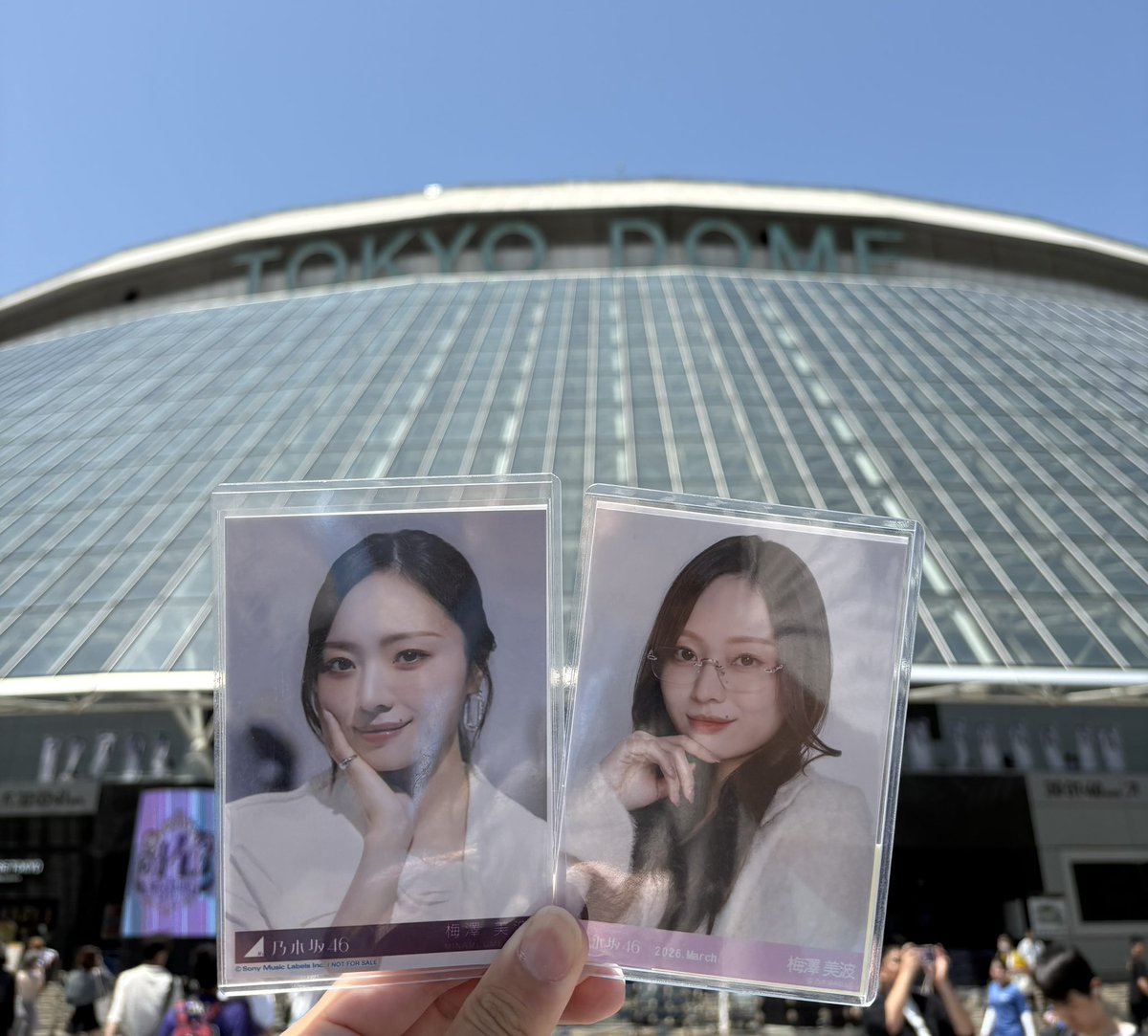 3年ぶりの東京ドーム着弾しましたー！！！ #乃木坂バスラ全員集合
