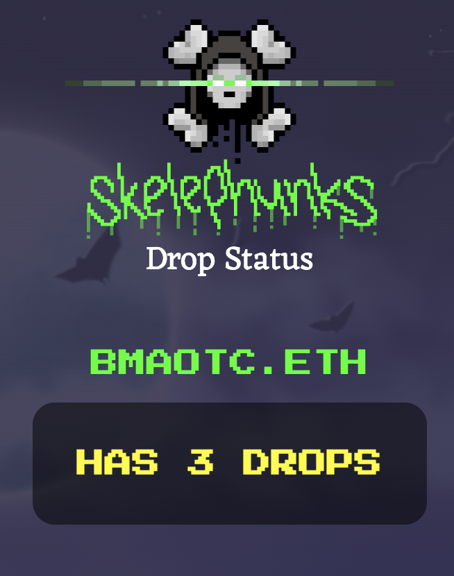 Skelephunks 💀 tweet media
