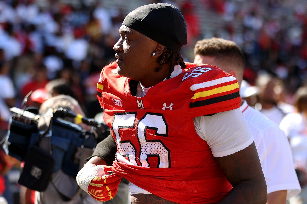 Insideblackgold's tweet photo. Who leads Maryland in sacks in 2026? 🤔

• Zion Elee
• DD Holmes
• Zahir Mathis
• Sidney Stewart https://t.co/idpXO4ziQp
