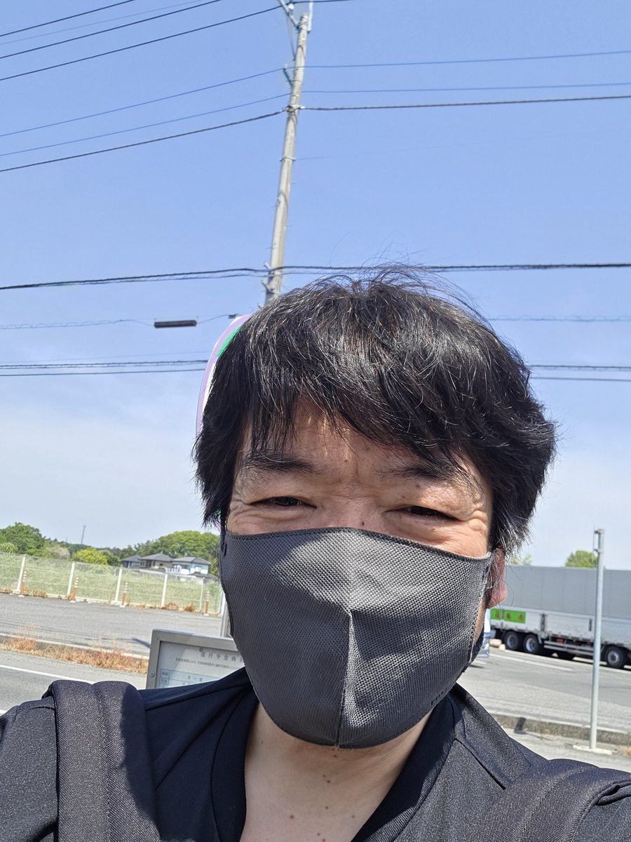 俺のツーブロック‼️ ←理髪前 理髪後→