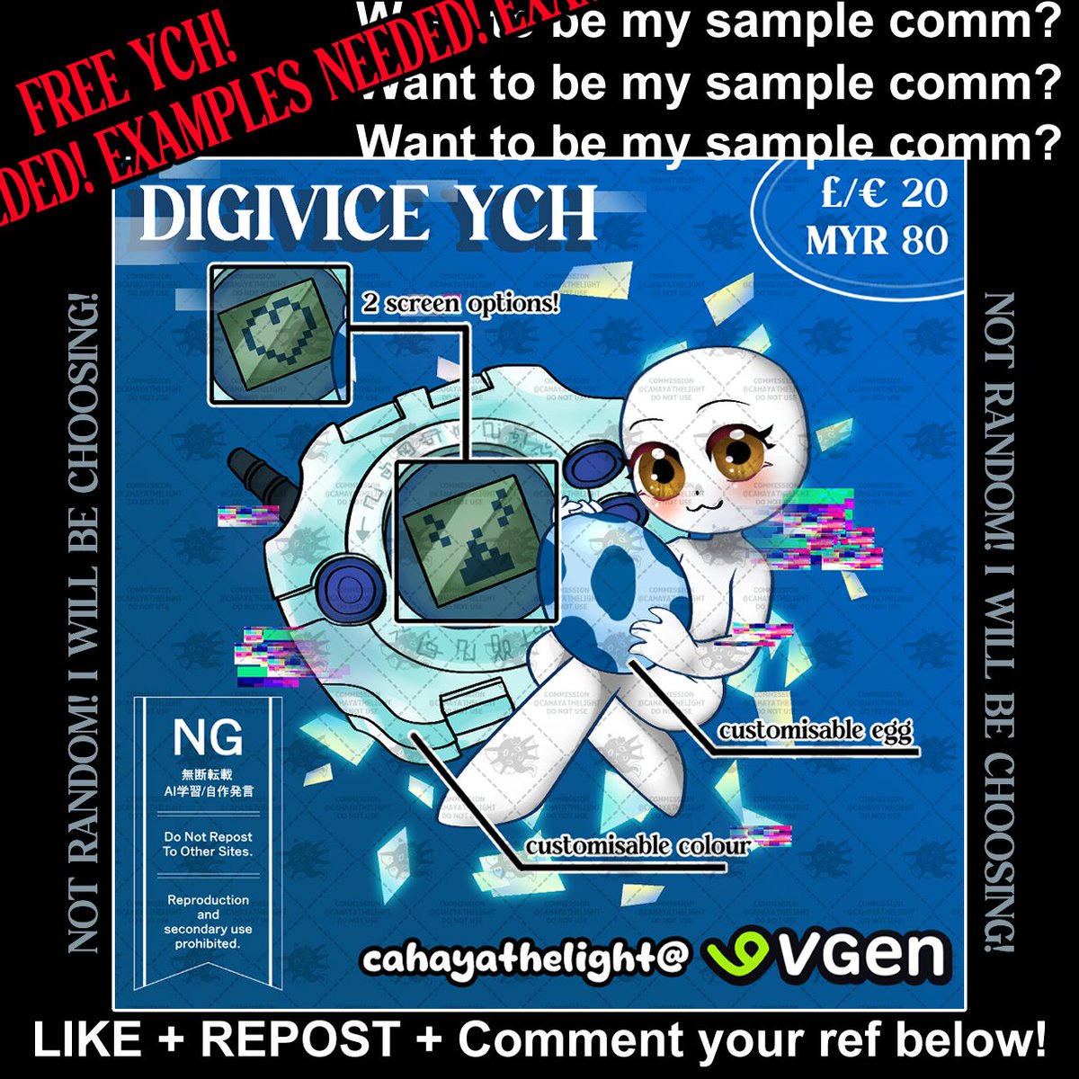 Cahaya 𐙚 ✧ | YCH Pinned! tweet media