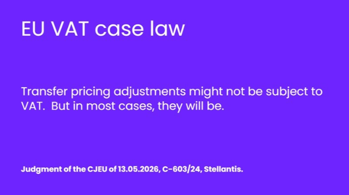 PawelMikula's tweet photo. Transfer Pricing adjustments in VAT are still raising doubts.

And cause tax arrears.

More on my LinkedIN. https://t.co/XzI5nTY5oG