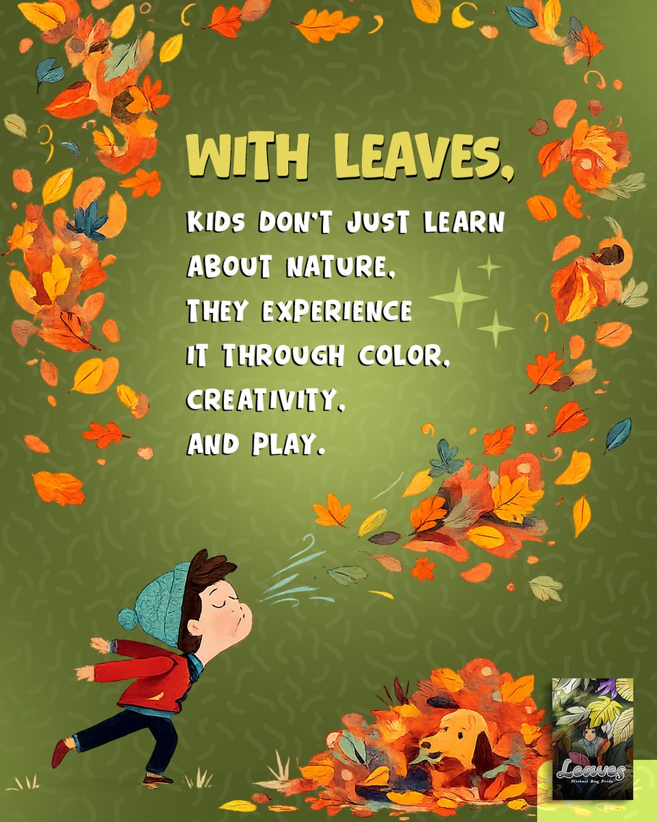 Writer_Pride's tweet photo. Nature isn’t just something we see, it’s something we feel. 🍁

This book helps children experience the magic of colors, seasons, and outdoor discovery in a way they’ll never forget.

Bring nature closer to home.
Tap the link in bio to begin!

#writerslift https://t.co/4YYhkzf3Zg