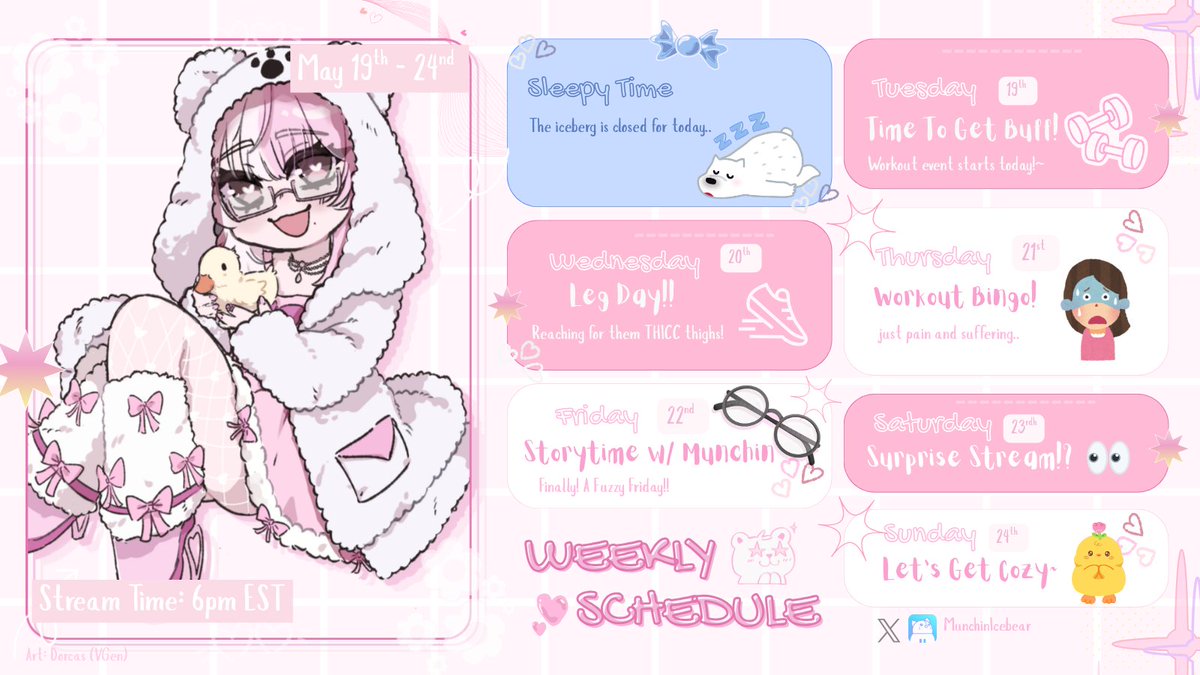 Munchin Icebear 🩷🐻❄️【IRIAM US】 tweet media