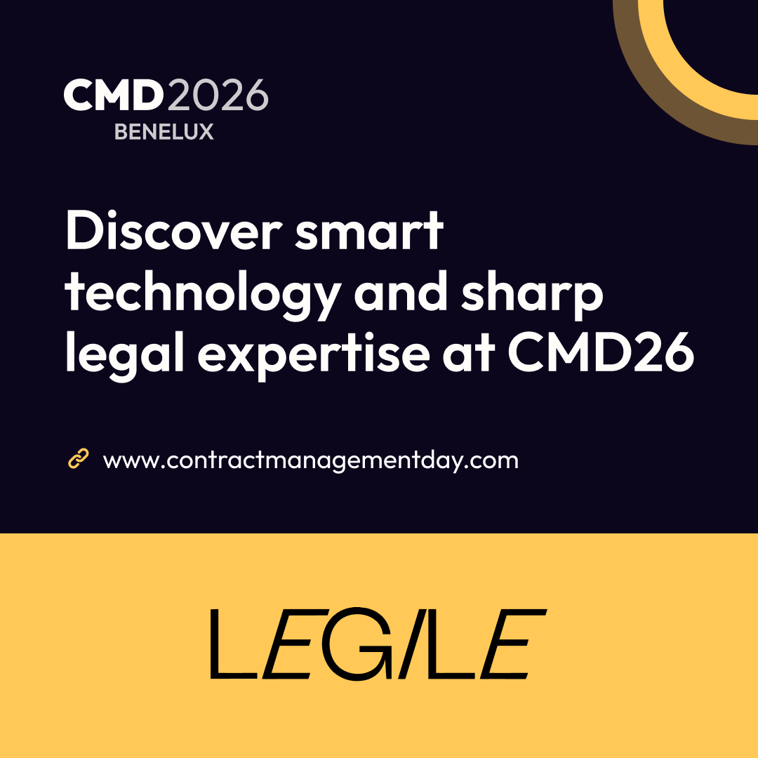 ContractMD's tweet photo. 📢 Meet Legile, new CMD26 sponsor! Their OneView workspace helps SaaS &amp; tech teams simplify contract management, GDPR &amp; AI Act compliance with smart AI and legal expertise. 

Grab your 1+1 tickets: https://t.co/z7blEdCPD1

#CMD26 #ContractManagement https://t.co/kapVl4F6rL