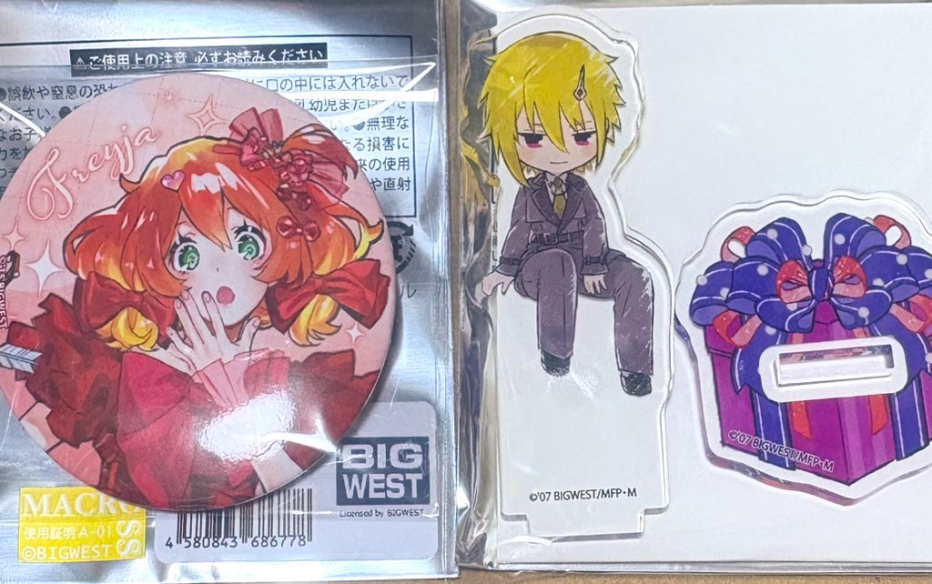 交換】マクロス A3 あなたとラッピング・パーティー♪ 特典 アクリル