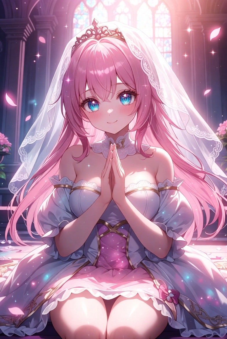 あいちゃん 今日はルミナスシスターの衣装をお借りしました。いつも