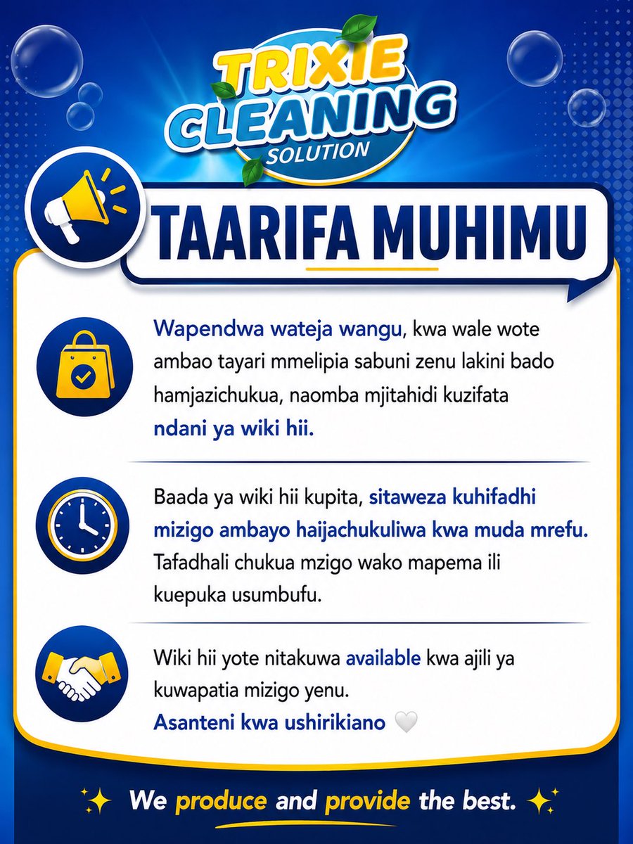 Trixie Cleaning Solution 🫧 🧼 tweet media