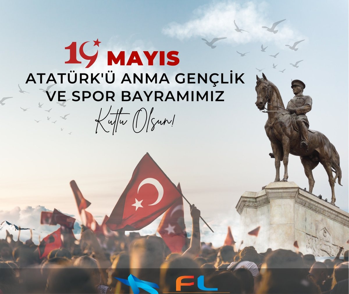 FlFuar's tweet photo. 19 Mayıs Atatürk'ü Anma, Gençlik ve Spor Bayramı Kutlu Olsun.
#19Mayıs https://t.co/Ms9dERcq5V